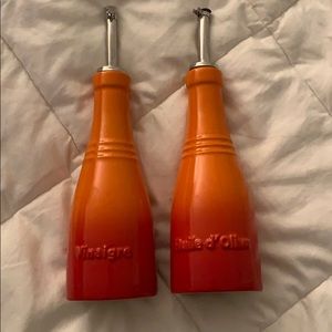 Le Creuset Vinegar & Oil Bottles